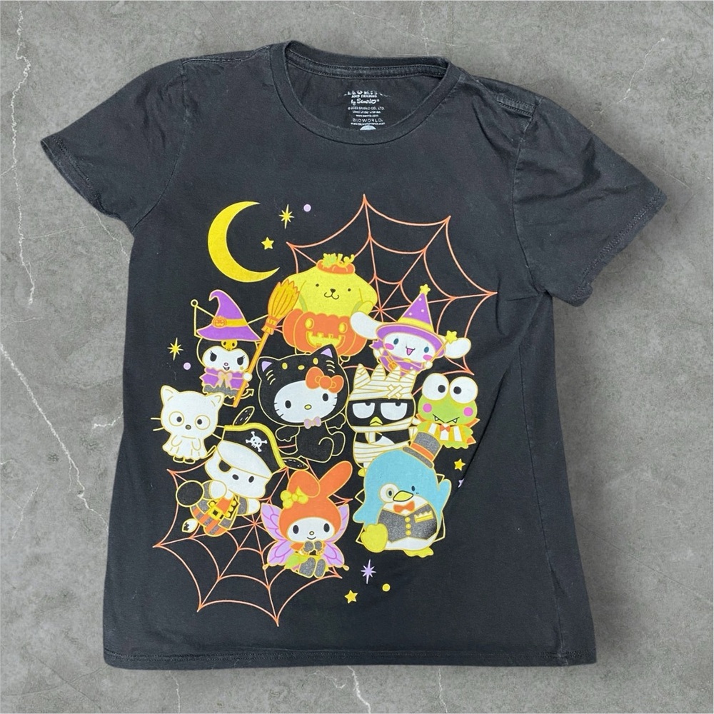 Sanrio Characters 2023 Halloween Women’s T-Shirt (Small) - Fair